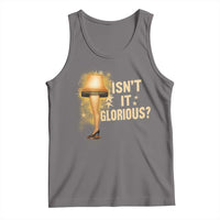 Funny Christmas Movie Leg Lamp Tank Top Isnt It Glorious - Wonder Print Shop