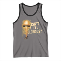Funny Christmas Movie Leg Lamp Tank Top Isnt It Glorious - Wonder Print Shop