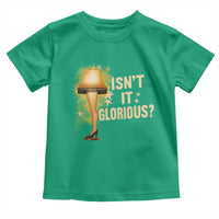 Funny Christmas Movie Leg Lamp Toddler T Shirt Isnt It Glorious - Wonder Print Shop