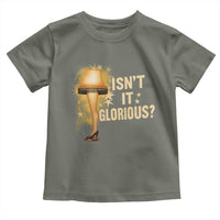 Funny Christmas Movie Leg Lamp Toddler T Shirt Isnt It Glorious - Wonder Print Shop