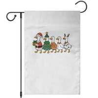 Funny Christmas Silly Goose Poultry Animal Lovers Garden Flag - Wonder Print Shop