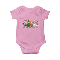 Funny Christmas Silly Goose Poultry Animal Lovers Baby Onesie - Wonder Print Shop