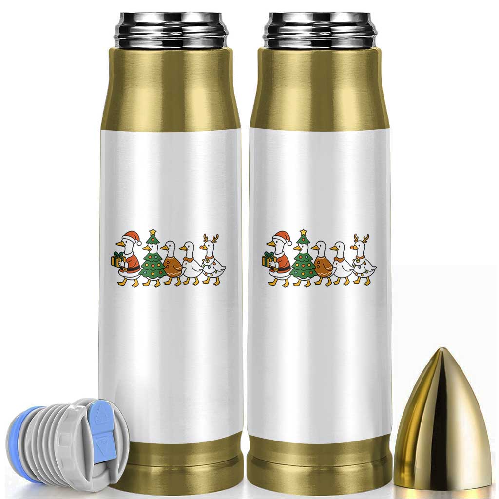 Funny Christmas Silly Goose Poultry Animal Lovers Bullet Tumbler - Wonder Print Shop