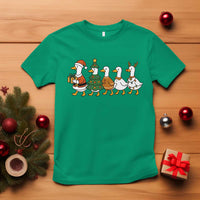 Funny Christmas Silly Goose Poultry Animal Lovers T Shirt - Wonder Print Shop