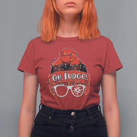Funny Christmas Movie T Shirt For Women Oh Fudge Buffalo Plaid Printed Graphic Beanie Cap Xmas Light - Wonder Print Shop