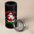 Funny Black Santa Says Six Seven 4 in 1 Can Cooler Tumbler Christmas 67 Meme African American Santa Gen Alpha Slang - Wonder Print Shop
