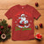 Funny Black Santa Says Six Seven T Shirt Christmas 67 Meme African American Santa Gen Alpha Slang - Wonder Print Shop