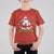 Funny Black Santa Says Six Seven T Shirt For Kid Christmas 67 Meme African American Santa Gen Alpha Slang - Wonder Print Shop