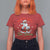 Funny Black Santa Says Six Seven T Shirt For Women Christmas 67 Meme African American Santa Gen Alpha Slang - Wonder Print Shop