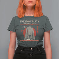 Christmas Nakatomi Plaza T Shirt For Women Christmas Party 1988 Noel Vintage Japanese Style - Wonder Print Shop