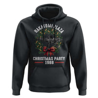Funny Nakatomi Plaza Hoodie Christmas Party 1988 Xmas Bullet Gun Wreath