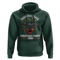 Funny Nakatomi Plaza Hoodie Christmas Party 1988 Xmas Bullet Gun Wreath