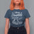 Funny Nakatomi Plaza T Shirt For Women Merry Christmas And Yippee Ki Yay Snowflake Gun - Wonder Print Shop