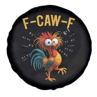 Funny F Caw F 67 Meme Spare Tire Cover Cartoon Rooster Chicken Poultry Humor - Wonder Print Shop