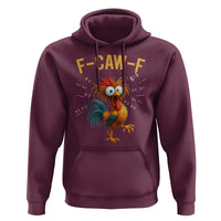 Funny F Caw F 67 Meme Hoodie Cartoon Rooster Chicken Poultry Humor - Wonder Print Shop