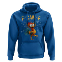 Funny F Caw F 67 Meme Hoodie Cartoon Rooster Chicken Poultry Humor - Wonder Print Shop