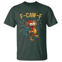 Funny F Caw F 67 Meme T Shirt Cartoon Rooster Chicken Poultry Humor - Wonder Print Shop