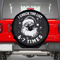 67 Meme Christmas Santa Spare Tire Cover Funny I Check The List 67 Times - Wonder Print Shop