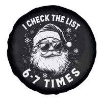 67 Meme Christmas Santa Spare Tire Cover Funny I Check The List 67 Times - Wonder Print Shop