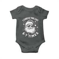 67 Meme Christmas Santa Baby Onesie Funny I Check The List 67 Times - Wonder Print Shop