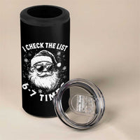 67 Meme Christmas Santa 4 in 1 Can Cooler Tumbler Funny I Check The List 67 Times - Wonder Print Shop