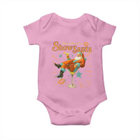 The Life Of The Show Santa Baby Onesie Funny Christmas Orange Santa - Wonder Print Shop