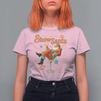 The Life Of The Show Santa T Shirt For Women Funny Christmas Orange Santa - Wonder Print Shop