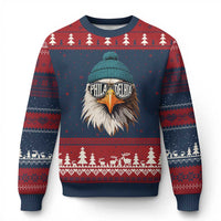 Philadelphia Fan Ugly Christmas Sweater Eagles Sport Philly Fan Game Day - Wonder Print Shop