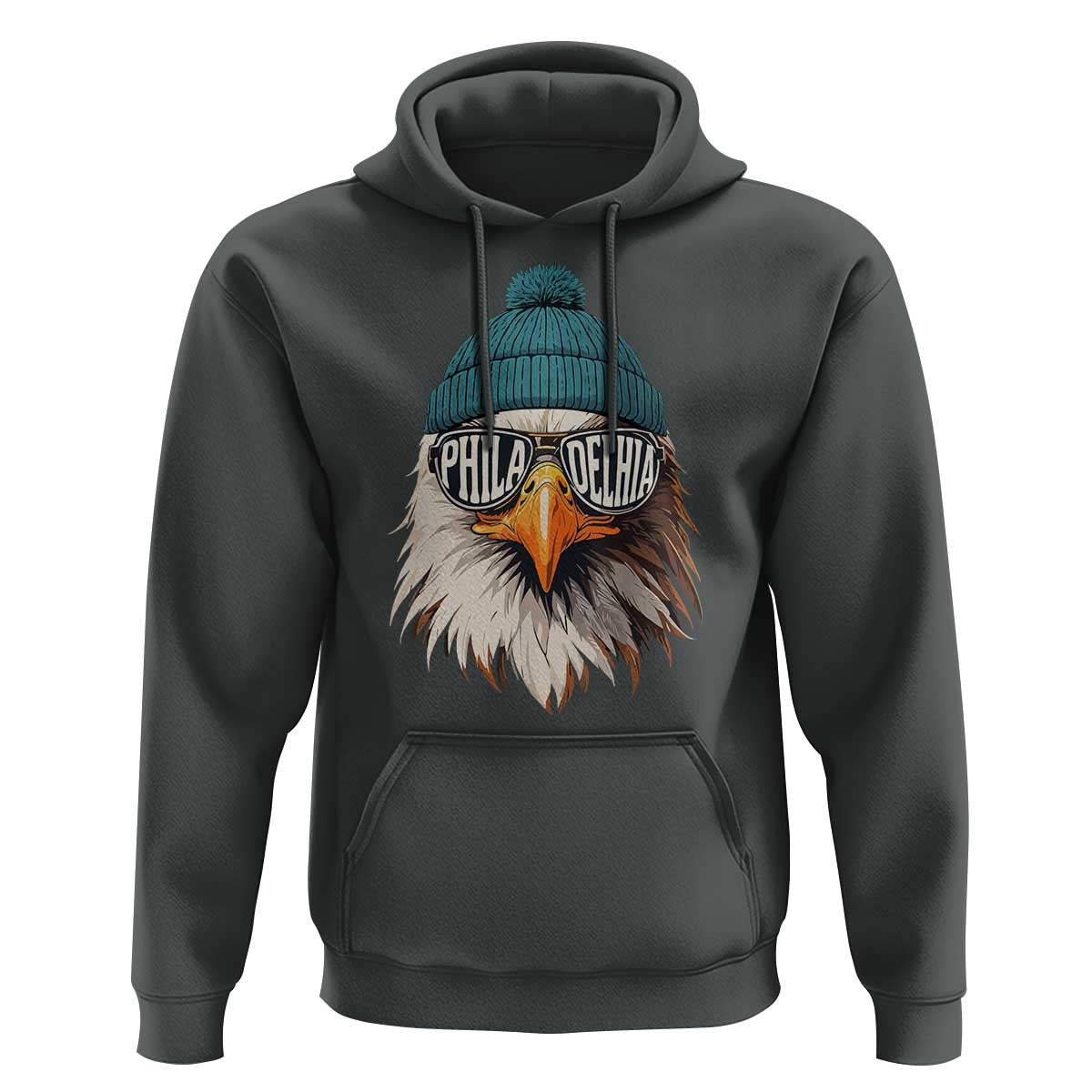 Philadelphia Fan Hoodie Eagles Sport Philly Fan Game Day - Wonder Print Shop