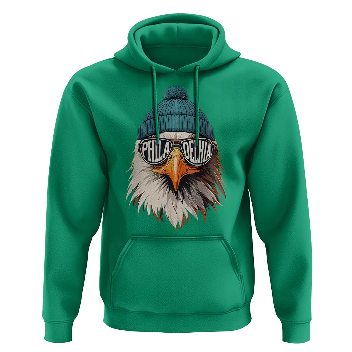 Philadelphia Fan Hoodie Eagles Sport Philly Fan Game Day - Wonder Print Shop