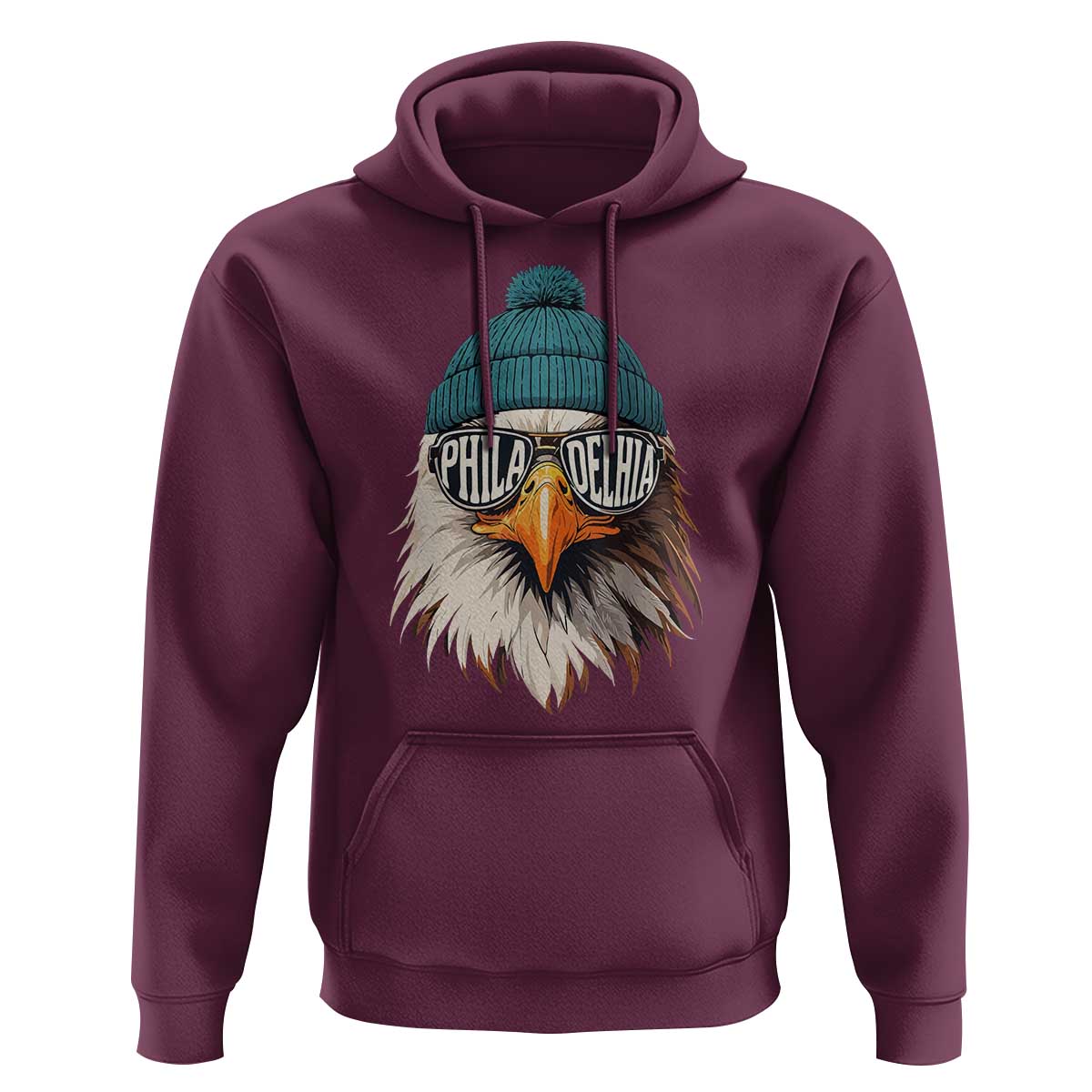 Philadelphia Fan Hoodie Eagles Sport Philly Fan Game Day - Wonder Print Shop