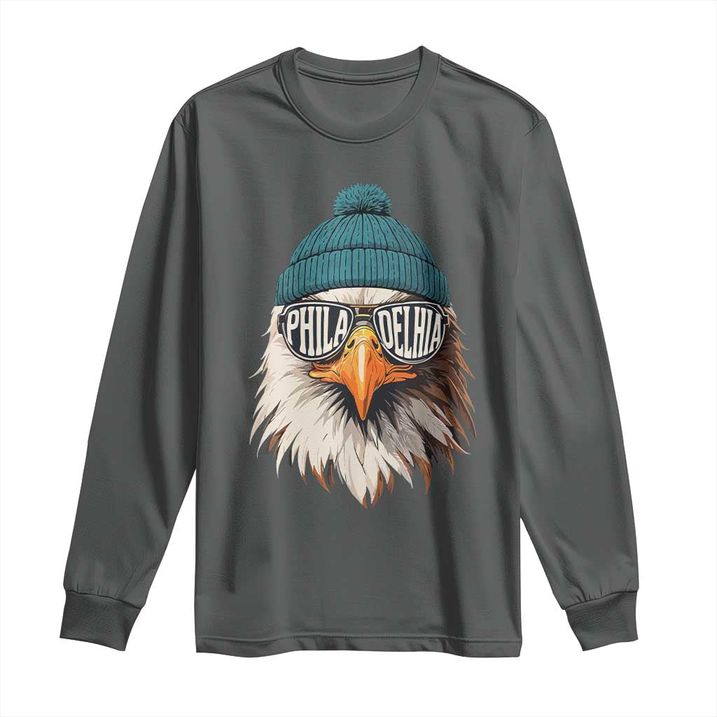 Philadelphia Fan Long Sleeve Shirt Eagles Sport Philly Fan Game Day - Wonder Print Shop