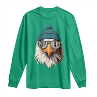 Philadelphia Fan Long Sleeve Shirt Eagles Sport Philly Fan Game Day - Wonder Print Shop