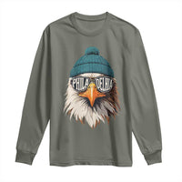 Philadelphia Fan Long Sleeve Shirt Eagles Sport Philly Fan Game Day - Wonder Print Shop