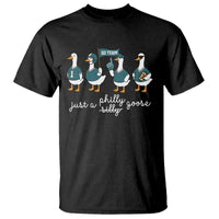 Just A Philly Goose T Shirt Funny Philadelphia Fan Silly Gooses Game Day - Wonder Print Shop