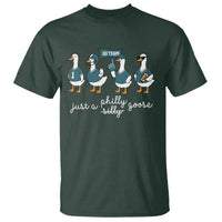 Just A Philly Goose T Shirt Funny Philadelphia Fan Silly Gooses Game Day - Wonder Print Shop