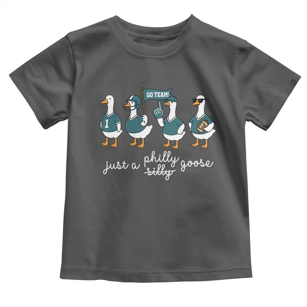 Just A Philly Goose Toddler T Shirt Funny Philadelphia Fan Silly Gooses Game Day - Wonder Print Shop
