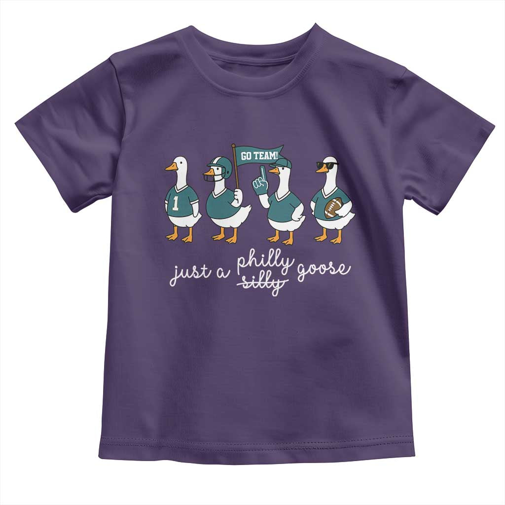Just A Philly Goose Toddler T Shirt Funny Philadelphia Fan Silly Gooses Game Day - Wonder Print Shop