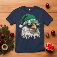 Christmas Philadelphia Fan T Shirt Funny Santa Eagles Sport Philly Fan - Wonder Print Shop