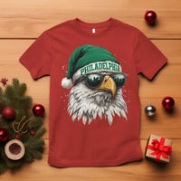 Christmas Philadelphia Fan T Shirt Funny Santa Eagles Sport Philly Fan - Wonder Print Shop