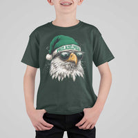 Christmas Philadelphia Fan T Shirt For Kid Funny Santa Eagles Sport Philly Fan - Wonder Print Shop