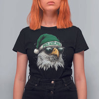 Christmas Philadelphia Fan T Shirt For Women Funny Santa Eagles Sport Philly Fan - Wonder Print Shop