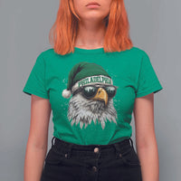Christmas Philadelphia Fan T Shirt For Women Funny Santa Eagles Sport Philly Fan - Wonder Print Shop