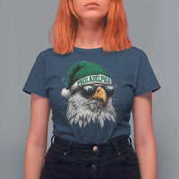 Christmas Philadelphia Fan T Shirt For Women Funny Santa Eagles Sport Philly Fan - Wonder Print Shop