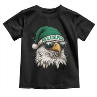 Christmas Philadelphia Fan Toddler T Shirt Funny Santa Eagles Sport Philly Fan - Wonder Print Shop