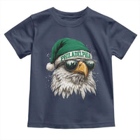 Christmas Philadelphia Fan Toddler T Shirt Funny Santa Eagles Sport Philly Fan - Wonder Print Shop