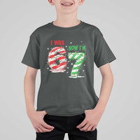 Funny 67 Meme 7 Year Old Birthday Christmas T Shirt For Kid I Was 6 Now I Am 7 Brainrot - Wonder Print Shop