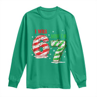 Funny 67 Meme 7 Year Old Birthday Christmas Long Sleeve Shirt I Was 6 Now I Am 7 Brainrot - Wonder Print Shop