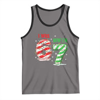 Funny 67 Meme 7 Year Old Birthday Christmas Tank Top I Was 6 Now I Am 7 Brainrot - Wonder Print Shop