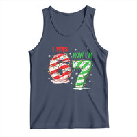Funny 67 Meme 7 Year Old Birthday Christmas Tank Top I Was 6 Now I Am 7 Brainrot - Wonder Print Shop